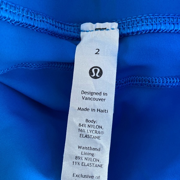 ❤️ Lululemon Poolside Fast & Free 25” Leggings Tights NWT - Picture 5 of 15
